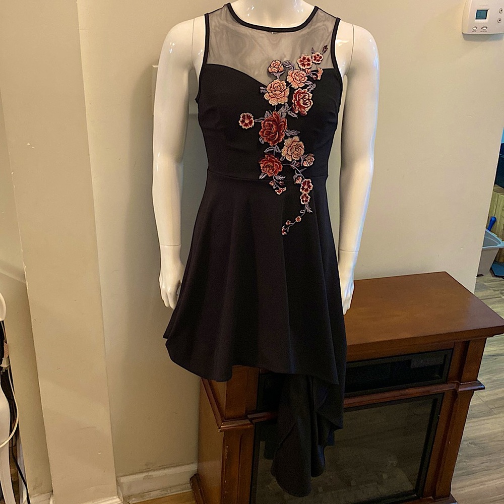 Speechless, Size 11, Black, High-Low Dress.
